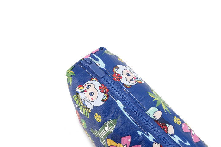 Wai Wai Pouch Medium Local Monsters Blue