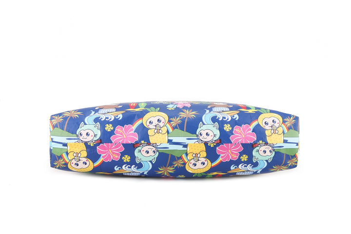 Wai Wai Pouch Large Local Monsters Blue