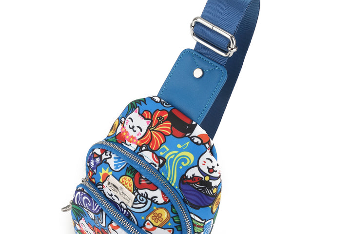Sling Bag Ke'olu Neko Teal