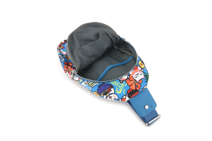 Sling Bag Ke'olu Neko Teal