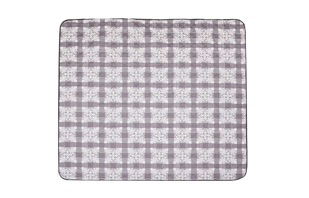 Beach Mat Palaka Quilt Brown