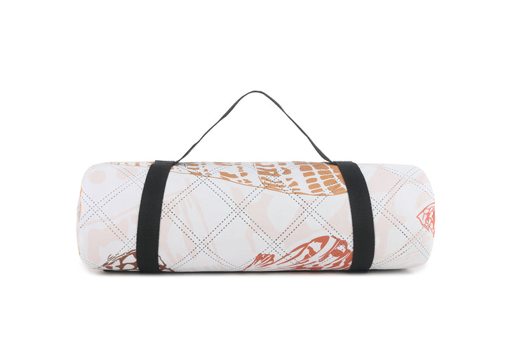 Beach Mat Cone Shells White
