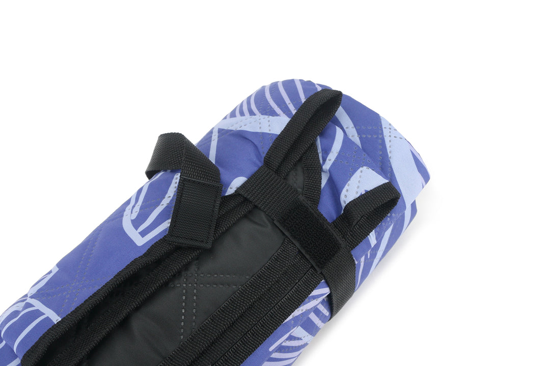 Beach Mat Plumeria Blue