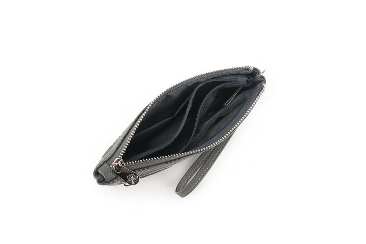 Wristlet Melody Palaka Embossed Grey