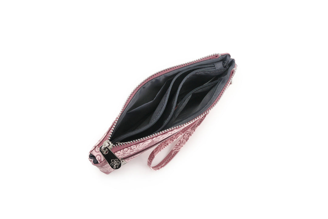 Wristlet Melody Quilt Dusty Rose