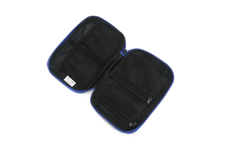 Tech Organizer Plumeria Blue