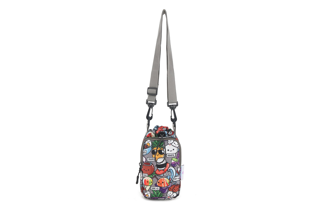 Water Bottle Holder Small Craving Hawaii Grey