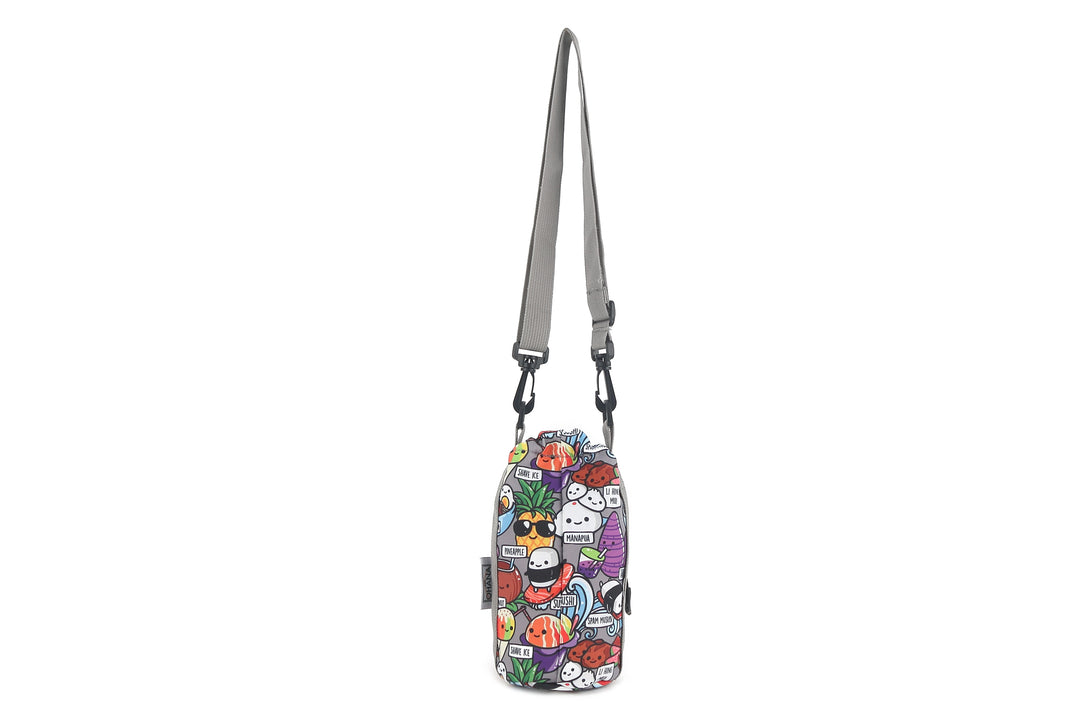 Water Bottle Holder Small Craving Hawaii Grey