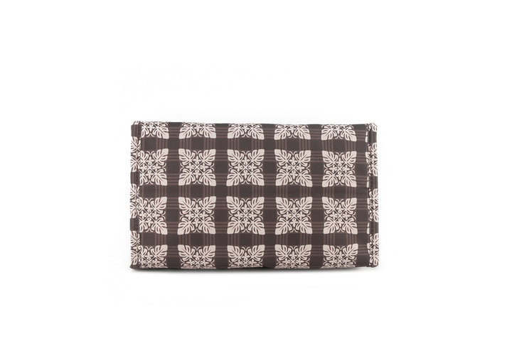 Lunch Tote Insulated Small Quilt Palaka Brown