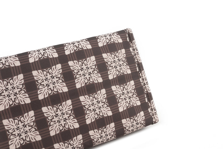 Lunch Tote Insulated Small Quilt Palaka Brown