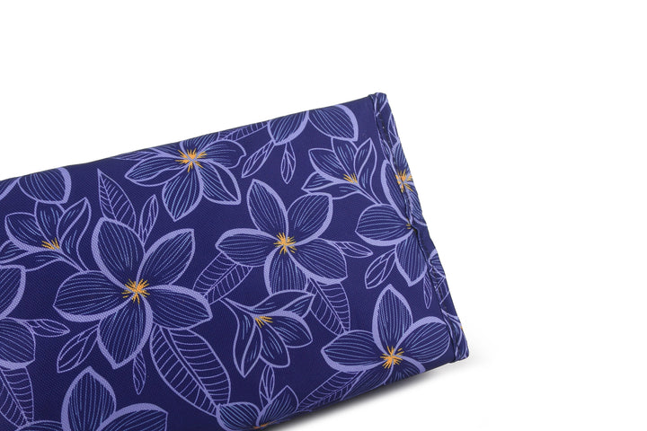 Lunch Tote Insulated Small Plumeria Blue