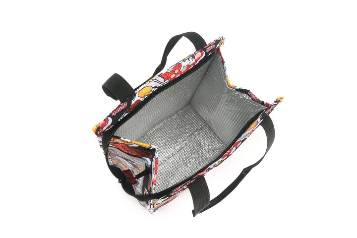 Lunch Tote Insulated Small Plate Lunch Black