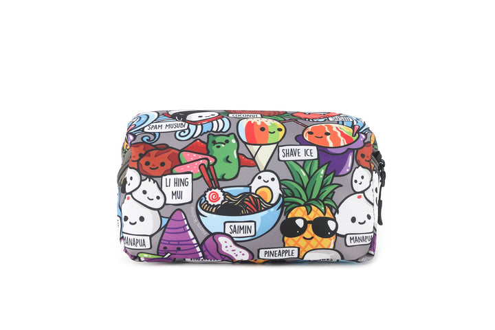 Travel Cosmetic Pouch Craving Hawaii Grey