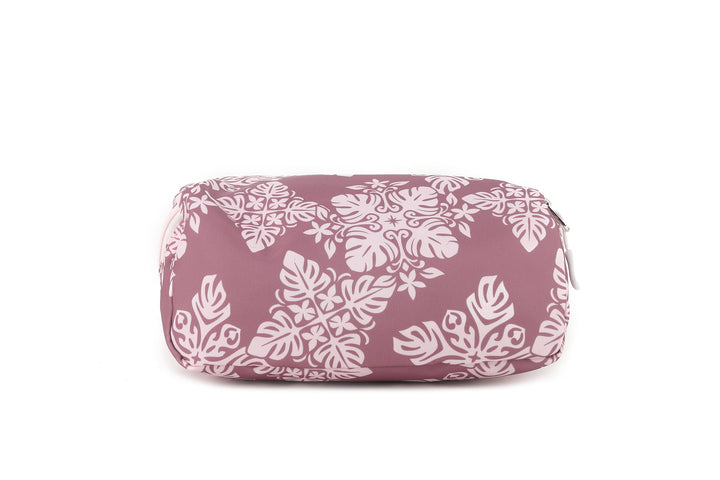 Travel Cosmetic Pouch Quilt Dusty Rose