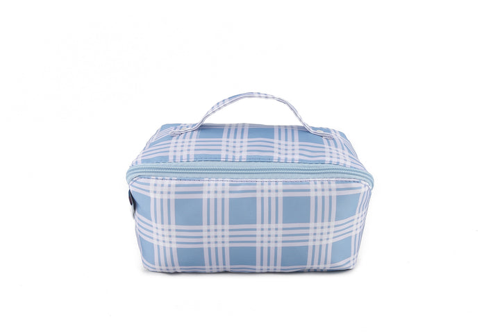 Travel Cosmetic Pouch Palaka Blue