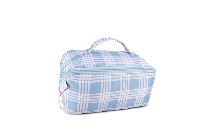 Travel Cosmetic Pouch Palaka Blue