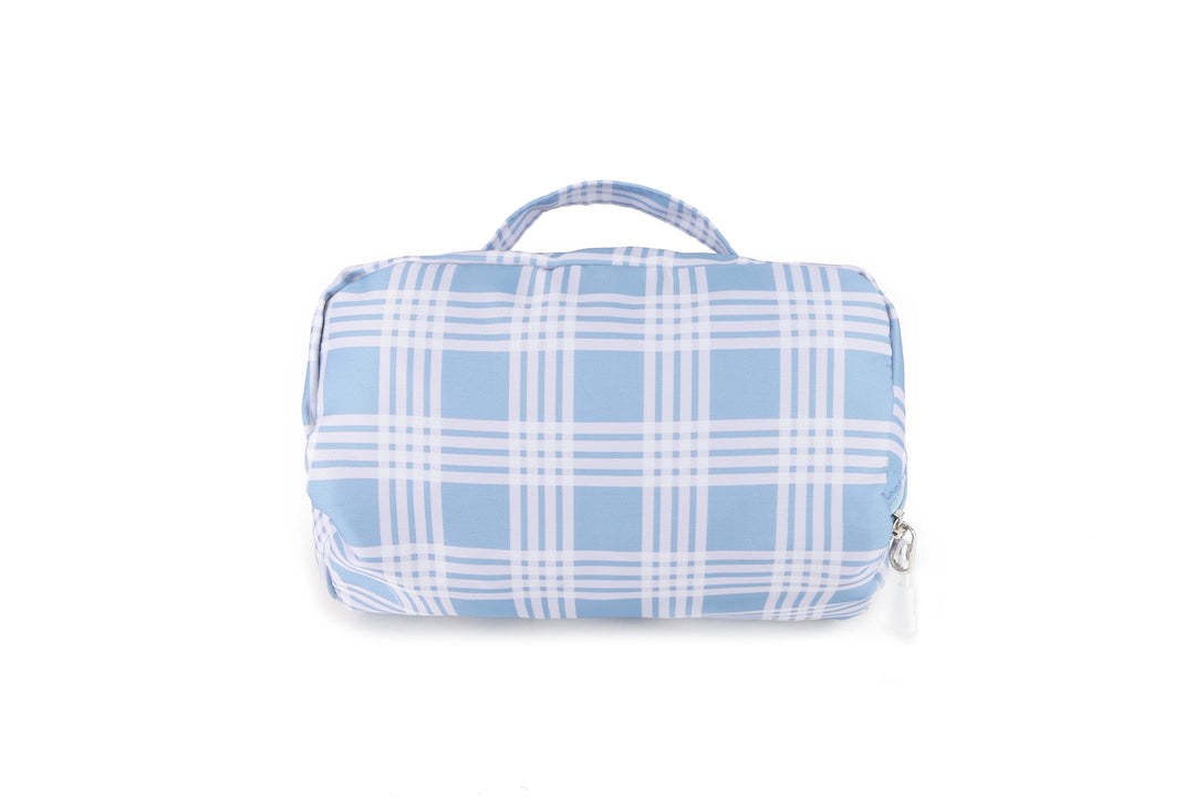 Travel Cosmetic Pouch Palaka Blue
