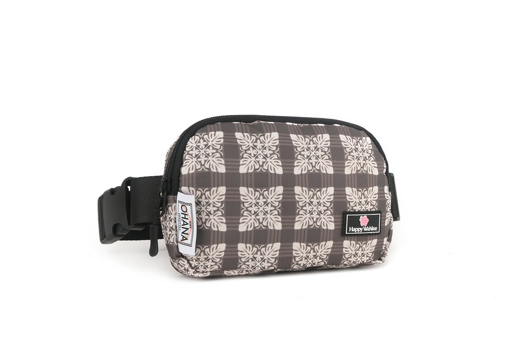 Belt Bag Jenna Quilt Palaka Brown