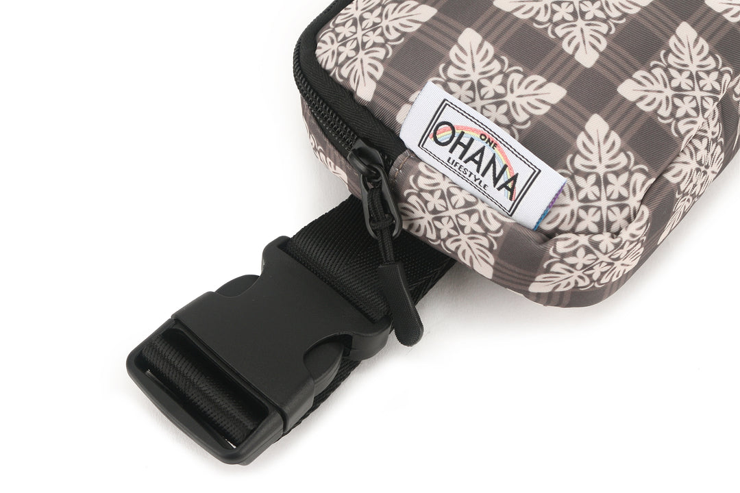 Belt Bag Jenna Quilt Palaka Brown