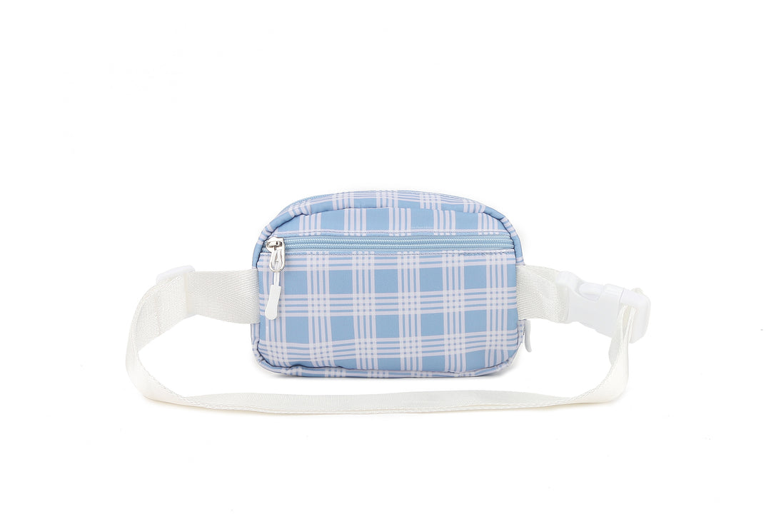 Belt Bag Jenna Quilt Blue