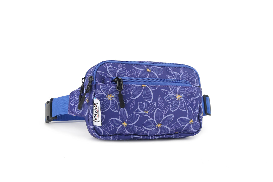 Belt Bag Kasie Plumeria Blue