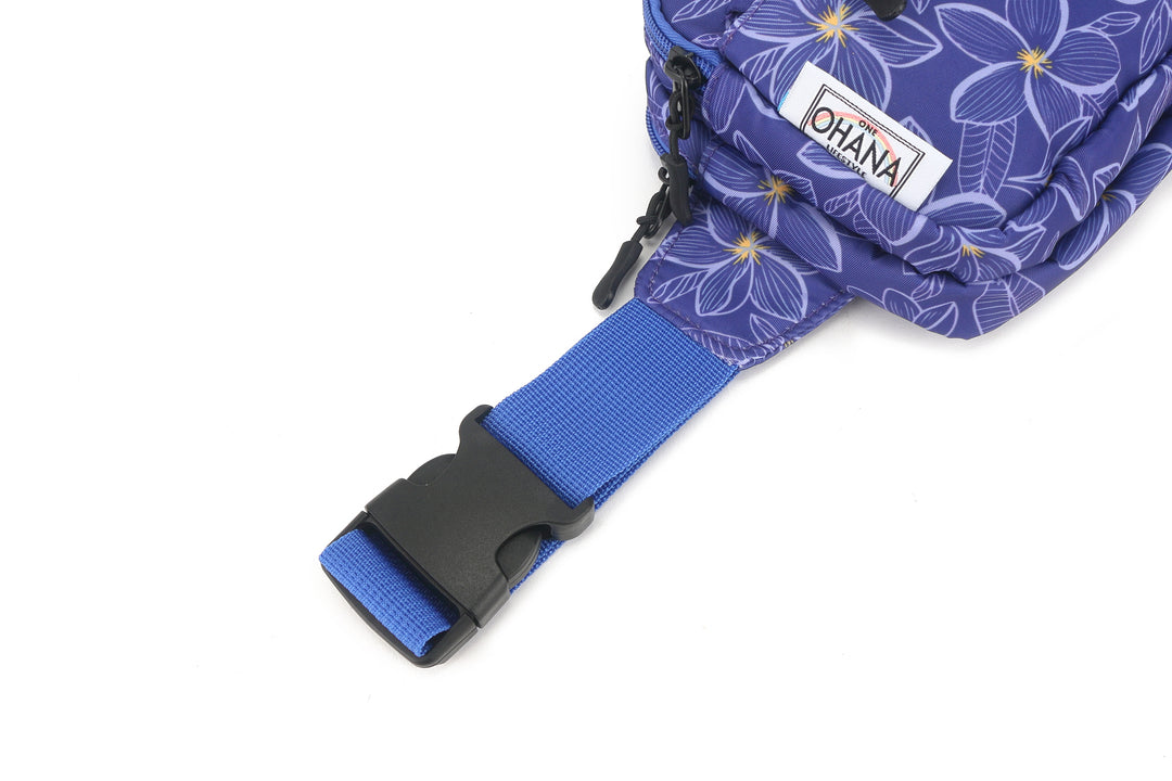 Belt Bag Kasie Plumeria Blue