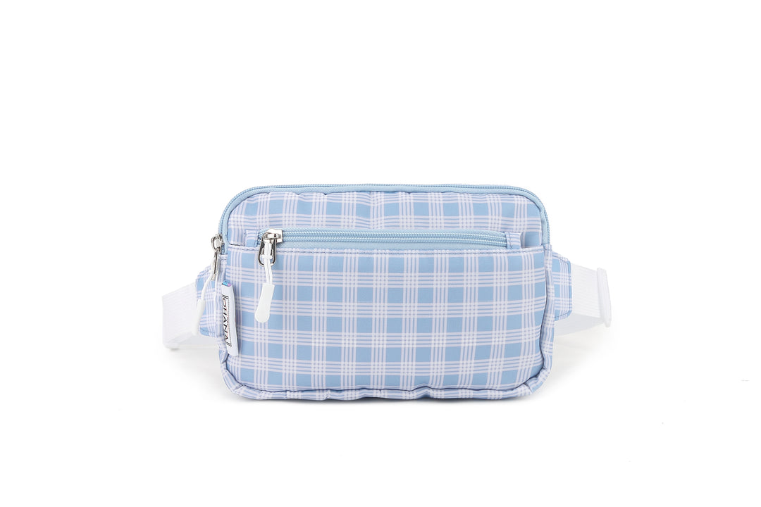 Belt Bag Kasie Palaka Blue