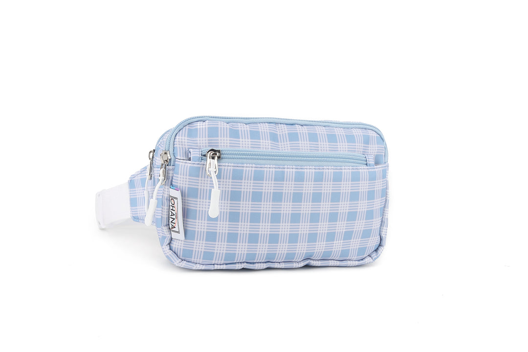 Belt Bag Kasie Palaka Blue