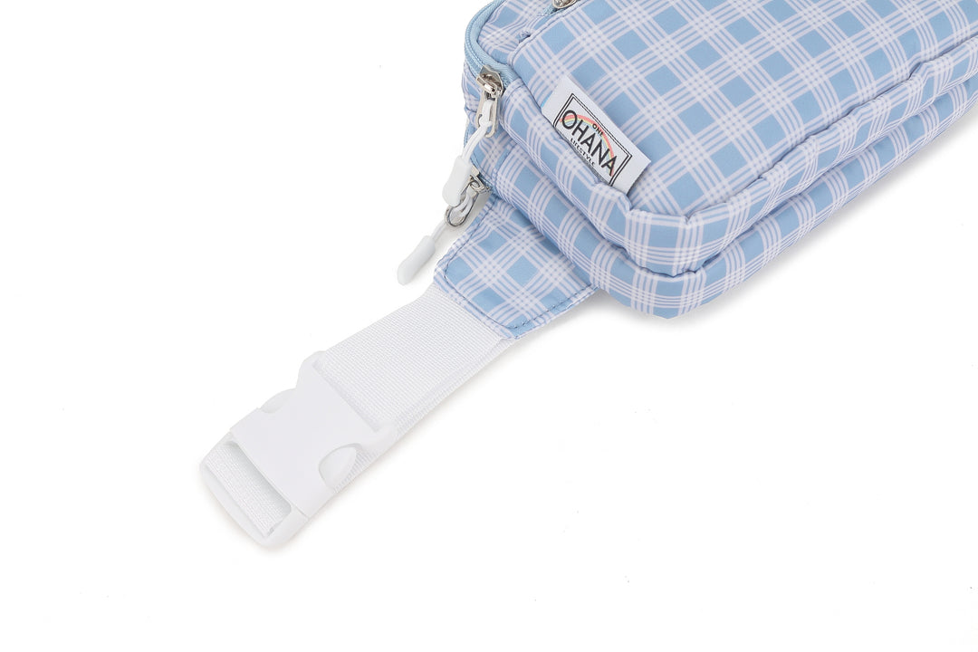 Belt Bag Kasie Palaka Blue