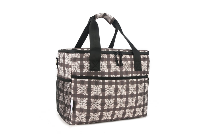 Cooler Tote Large Quilt Palaka Brown