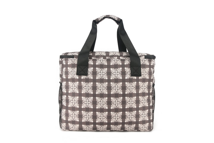 Cooler Tote Large Quilt Palaka Brown