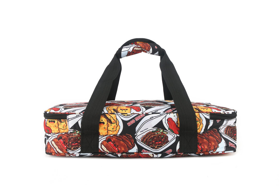 Casserole Insulated Carry Case Plate Lunch Black
