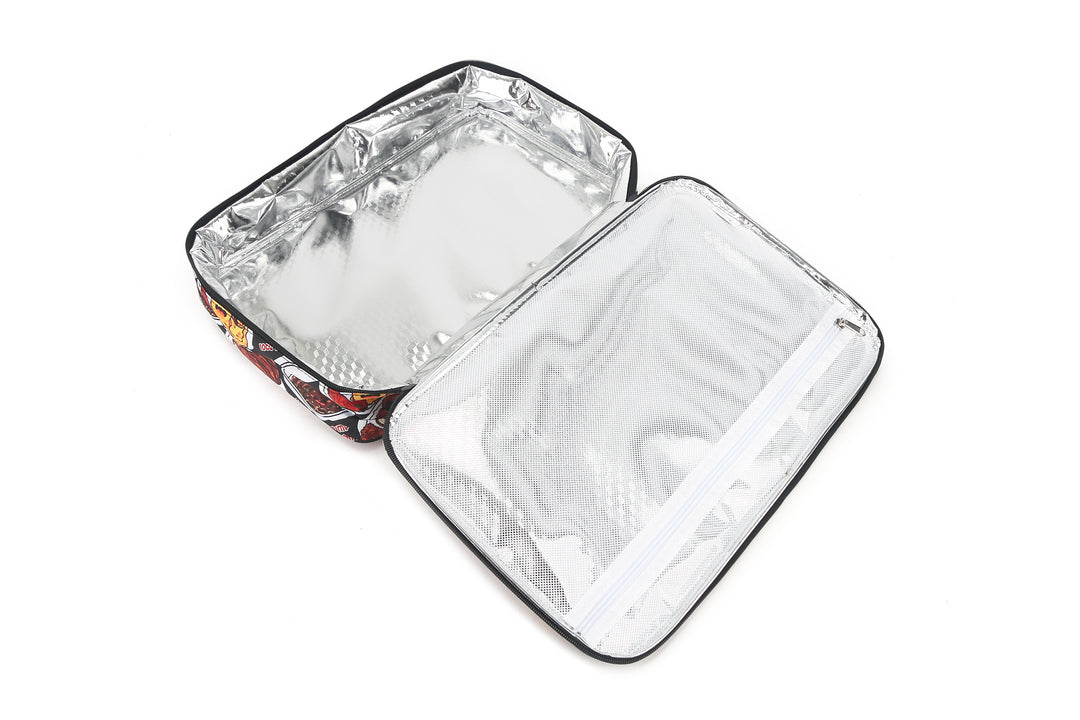 Casserole Insulated Carry Case Plate Lunch Black