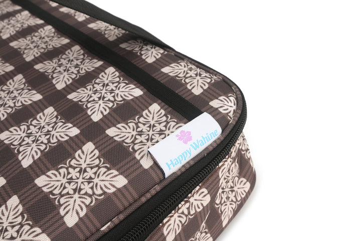 Casserole Insulated Carry Case Quilt Palaka Brown