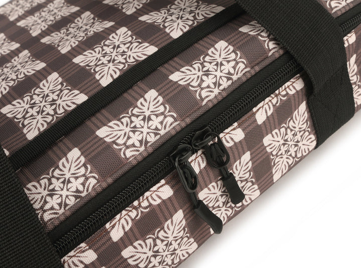 Casserole Insulated Carry Case Quilt Palaka Brown