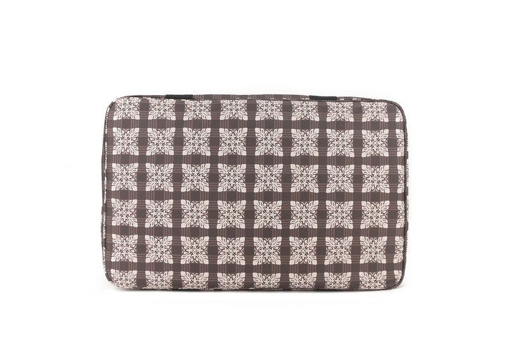 Casserole Insulated Carry Case Quilt Palaka Brown