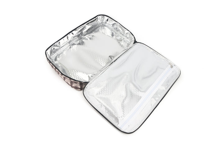 Casserole Insulated Carry Case Quilt Palaka Brown