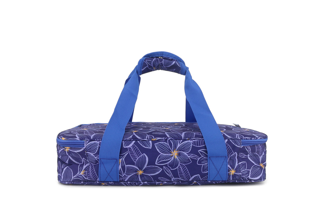 Casserole Insulated Carry Case Plumeria Blue