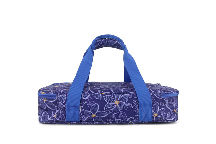 Casserole Insulated Carry Case Plumeria Blue
