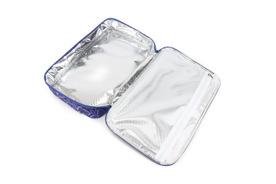 Casserole Insulated Carry Case Plumeria Blue