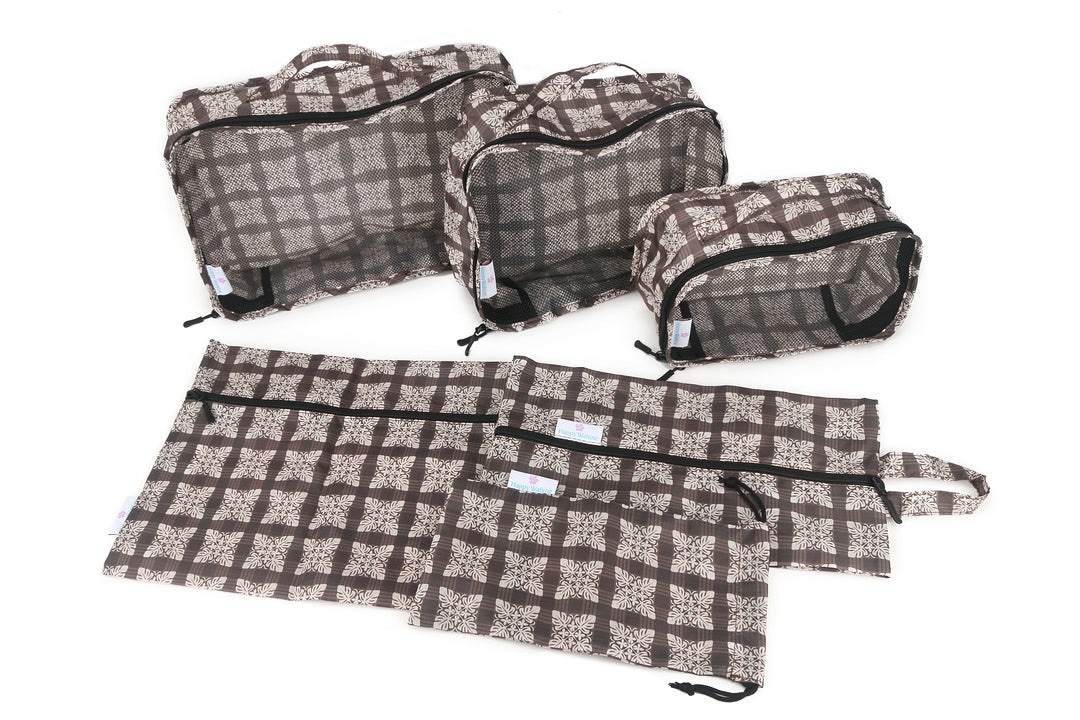 Packing Cubes Quilt Palaka Brown (6-piece)