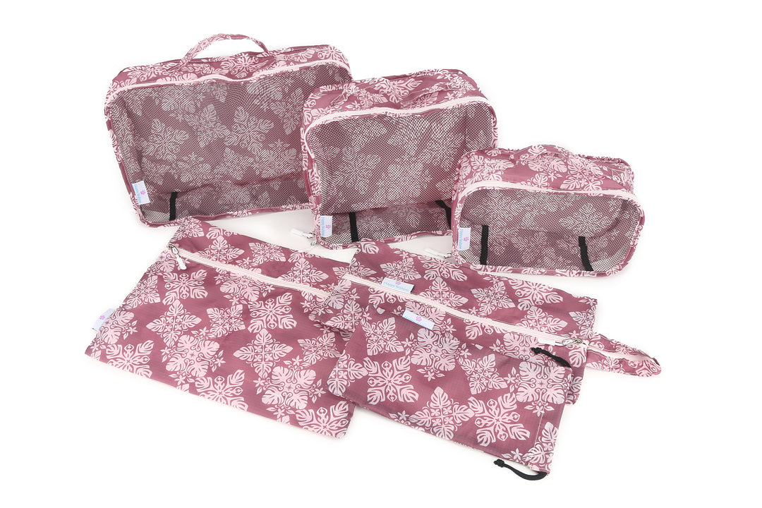 Packing Cubes Quilt Dusty Rose (6-piece)