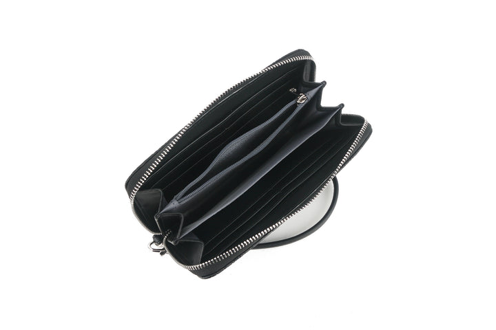 Wallet Kaylee Anthurium Embossed Black