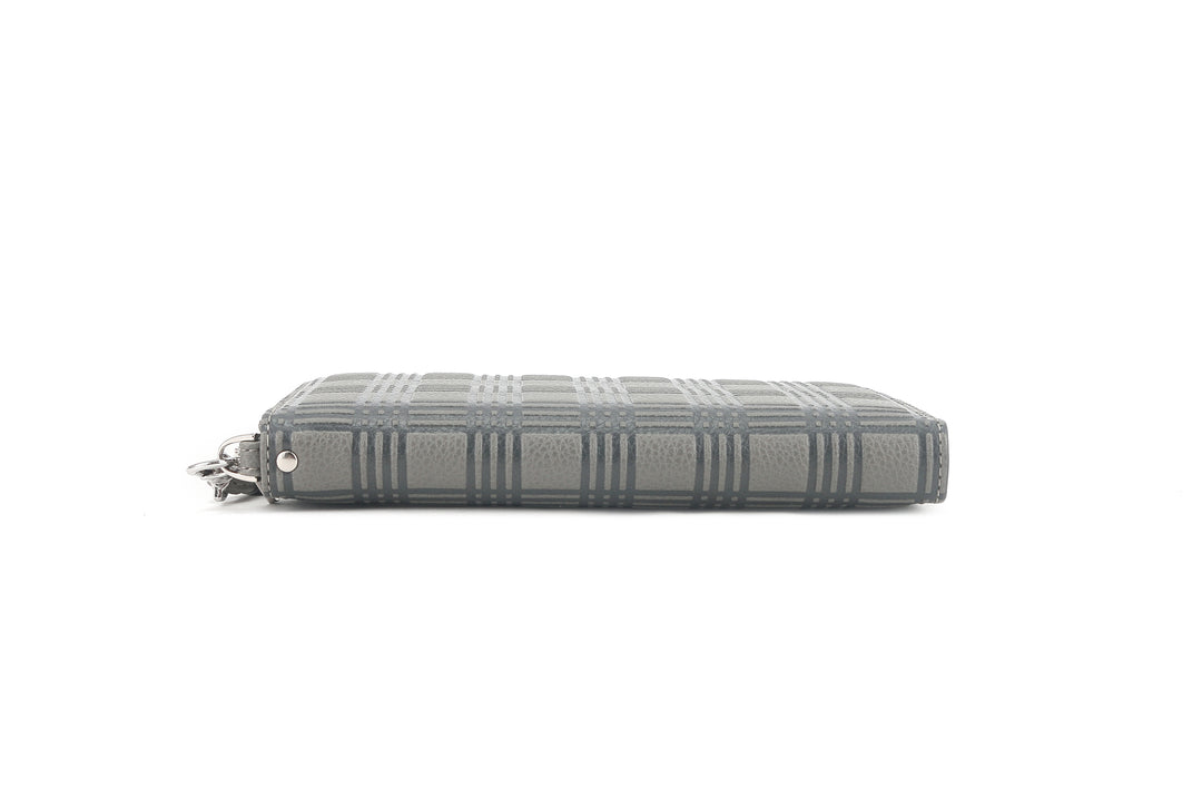 Wallet Kaylee Palaka Embossed Grey