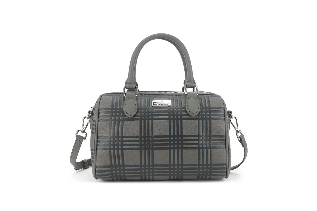 Satchel Michlle Palaka Embossed Grey