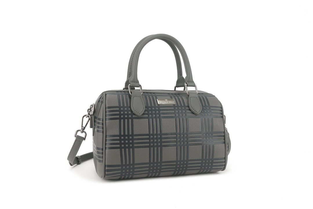 Satchel Michlle Palaka Embossed Grey