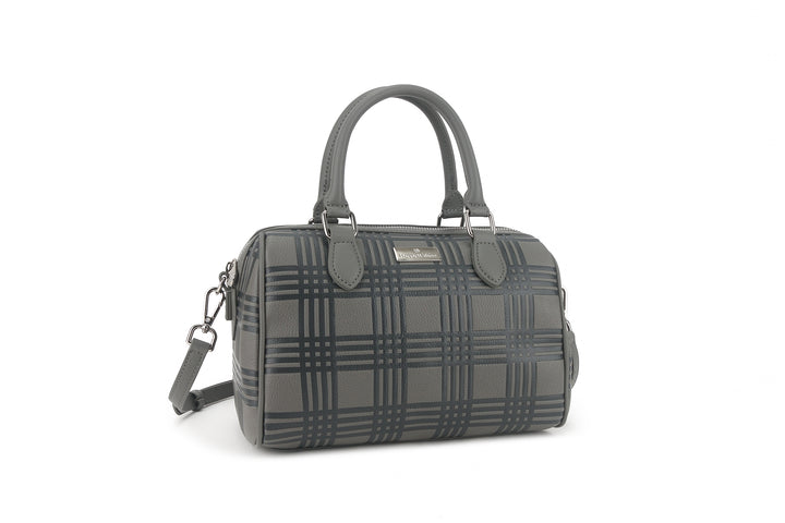 Satchel Michlle Palaka Embossed Grey