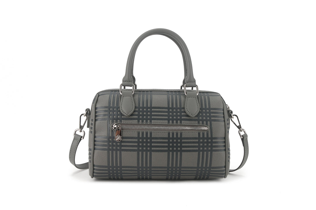 Satchel Michlle Palaka Embossed Grey