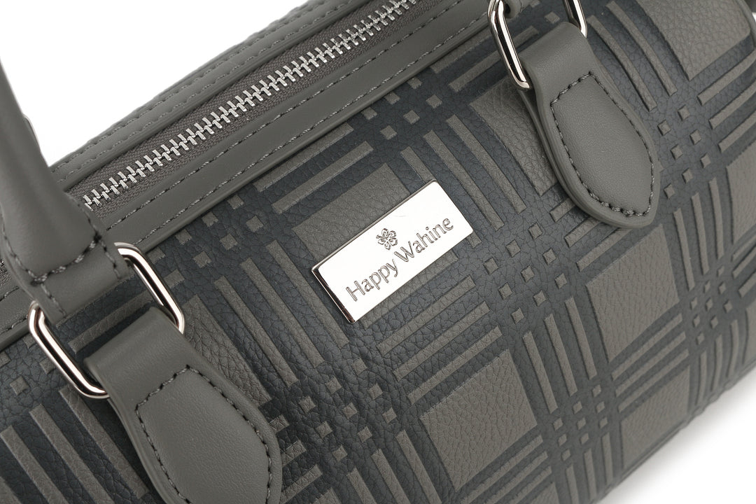 Satchel Michlle Palaka Embossed Grey