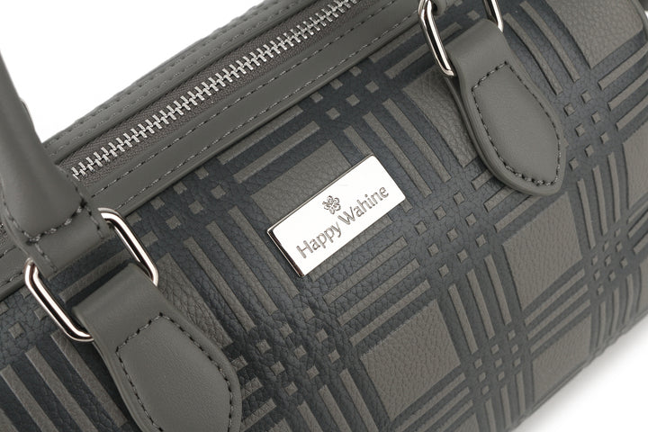 Satchel Michlle Palaka Embossed Grey